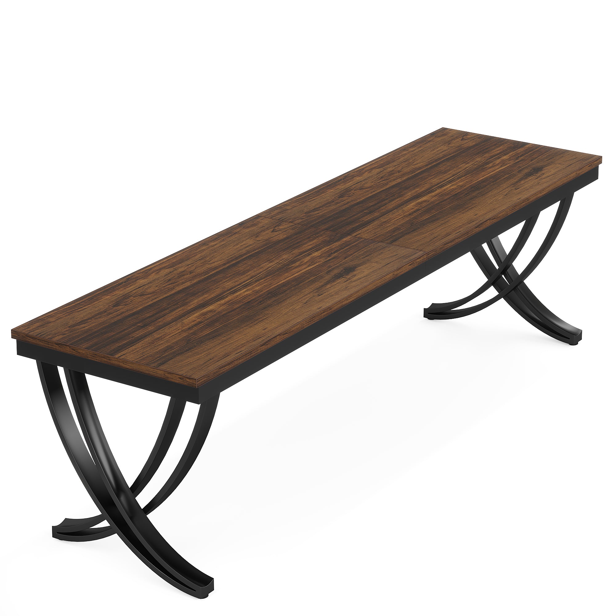 Tribesigns Escritorio para computadora, Mesa de computadora de Escritorio Doble Largo para Dos