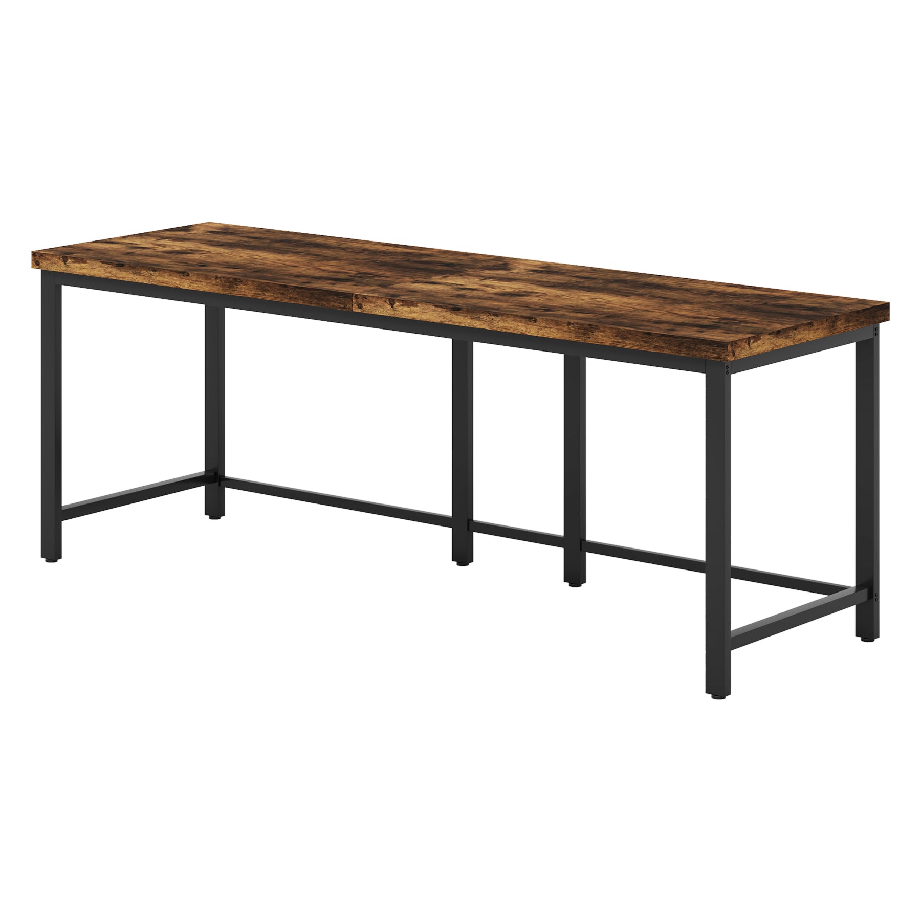 Tribesigns Escritorio Doble, 200 cm, Extra Largo, para Ordenador, Escritorio