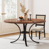 Tribesigns Mesa de Comedor, Mesa de Cocina Redonda Moderna de 120 cm para 4-6 Personas 3