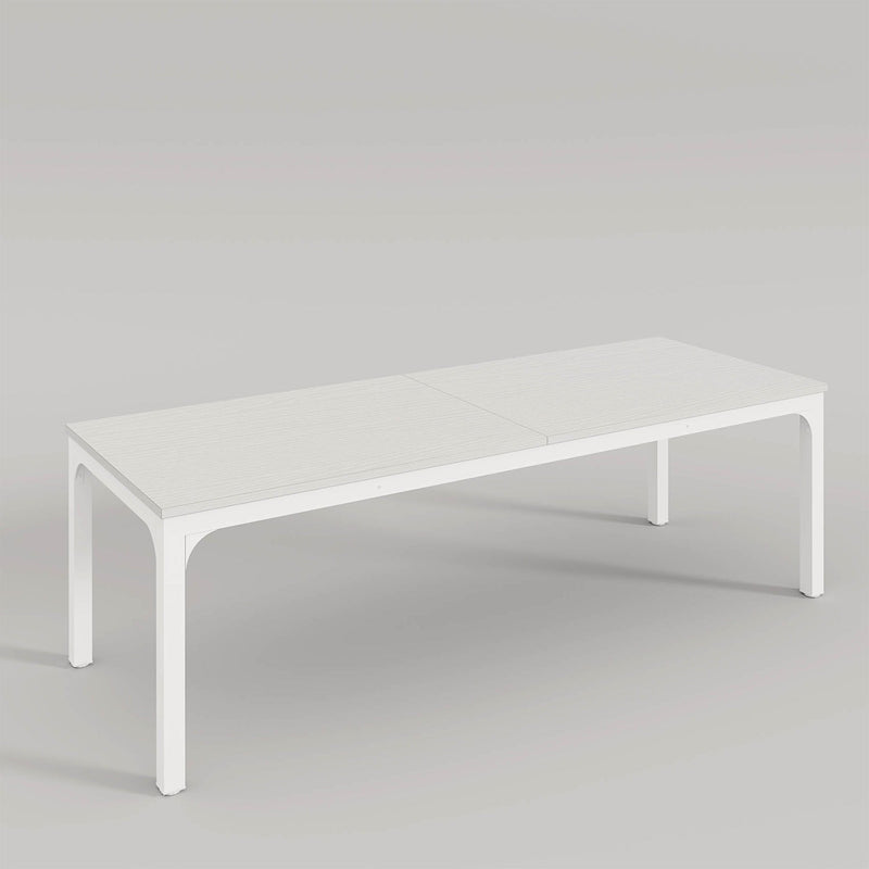 Tribesigns Mesa de comedor vintage, Muebles de comedor para 6 a 8 personas