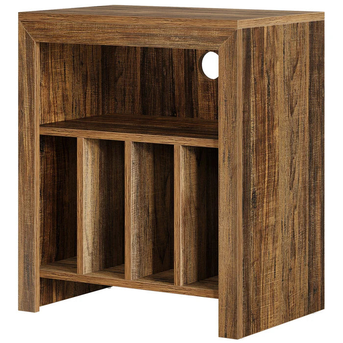 Tribesigns Mueble para tocadiscos, Mueble para guardar discos de vinilo