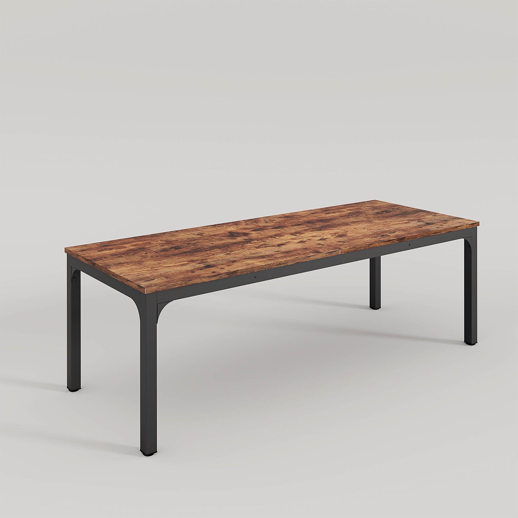 Tribesigns Mesa de comedor vintage, Muebles de comedor para 6 a 8 personas