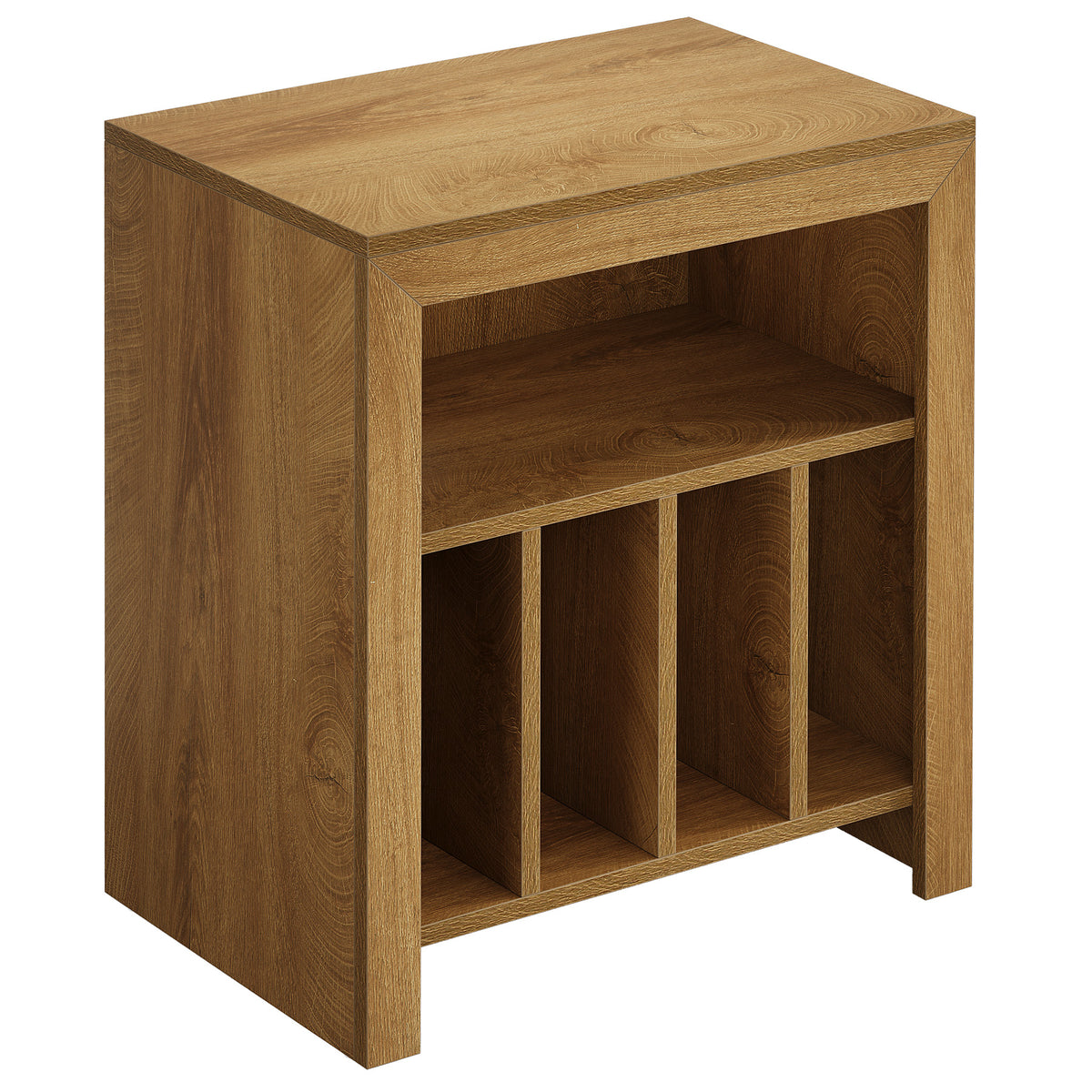 Tribesigns Mueble para tocadiscos, Mueble para guardar discos de vinilo