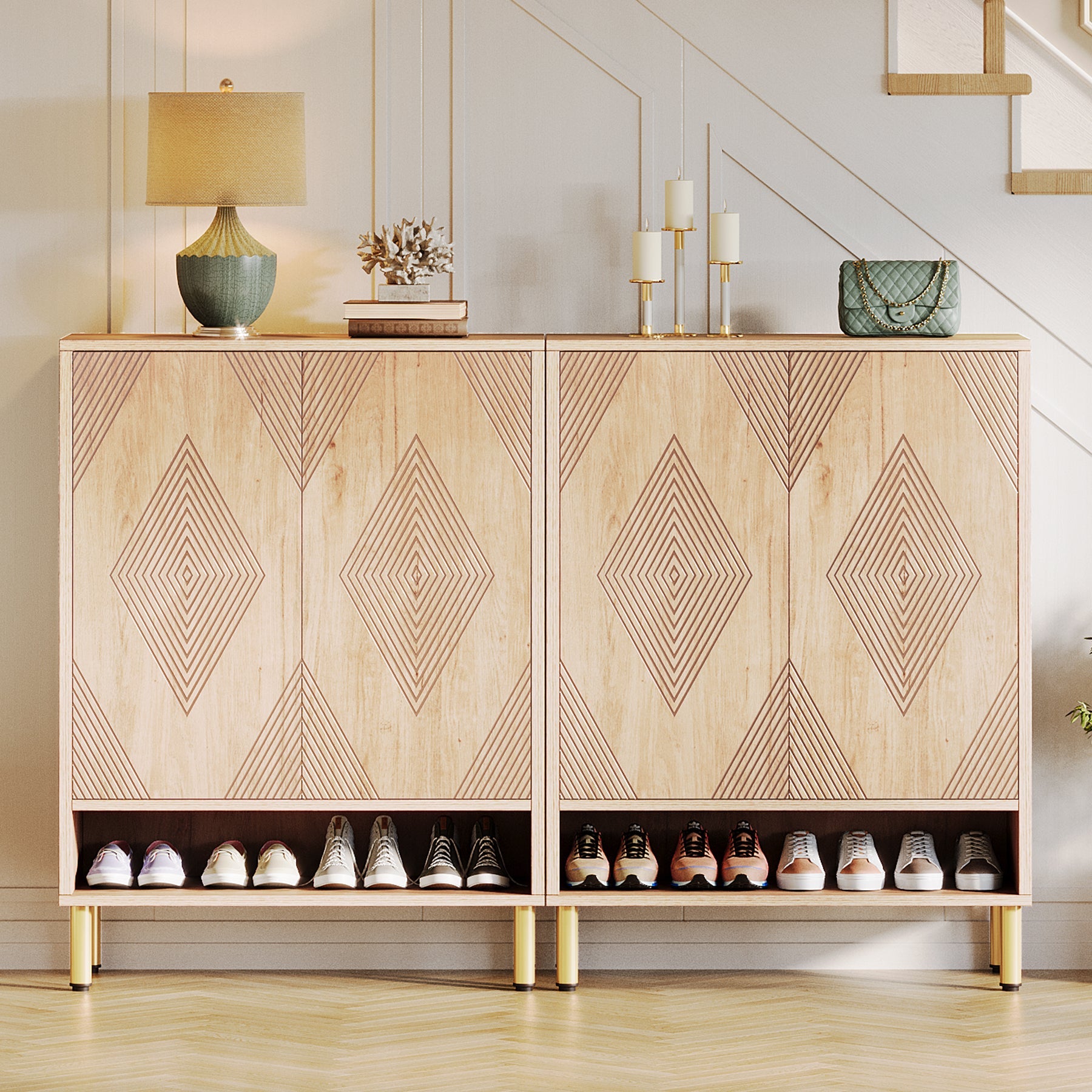 Tribesigns Zapatero, Zapatero de 6 niveles con estantes ajustables