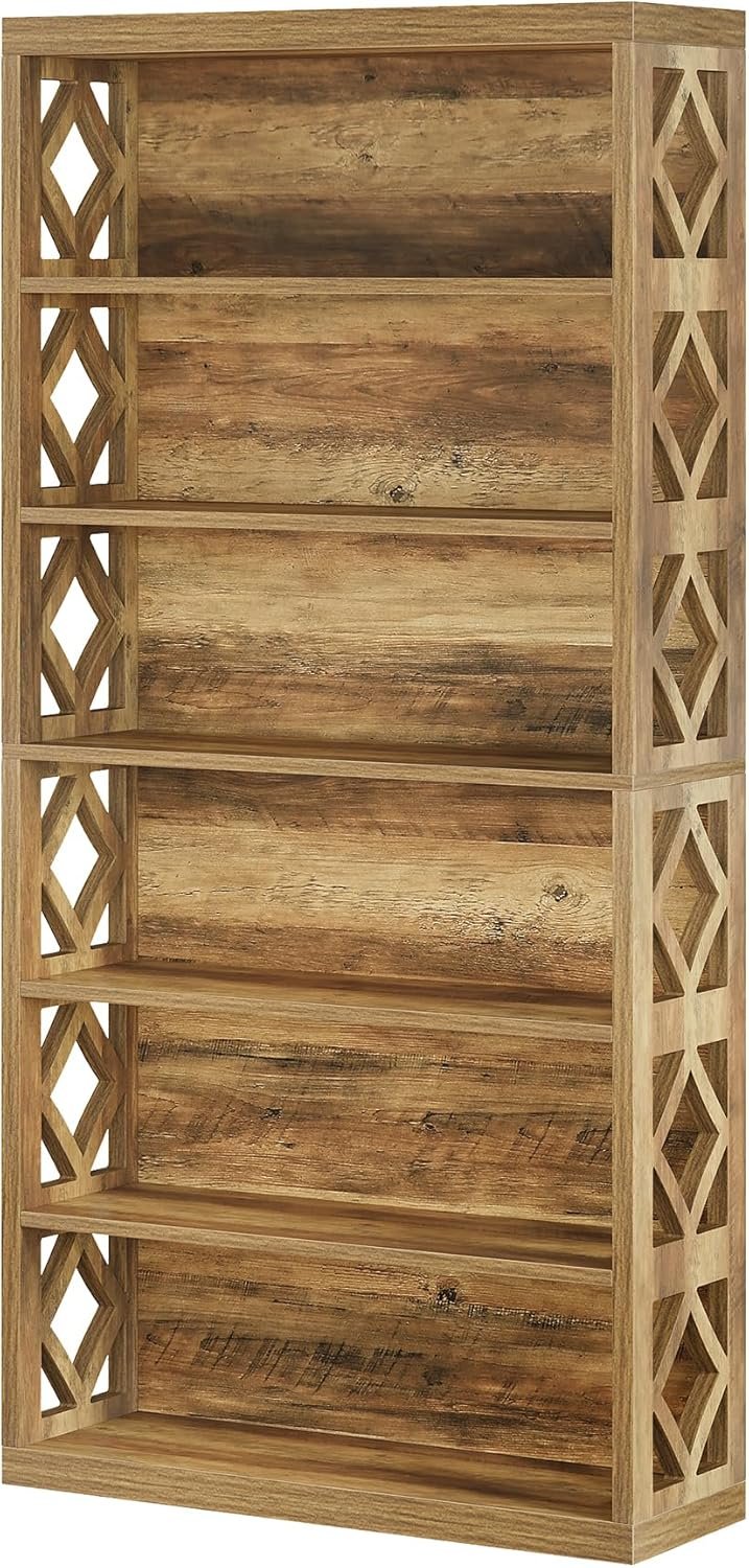 Tribesigns Estantería de 190 cm de altura 7 niveles, Estante de almacenamiento abierto