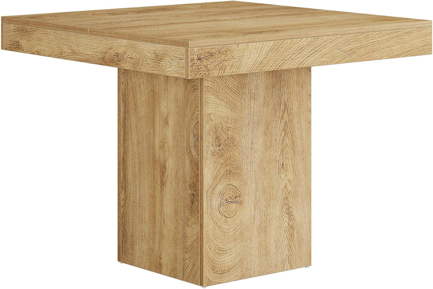 Tribesigns Mesa Comedor de 100 cm, Mesa Cocina Cuadrada para 4 Personas para Comedor