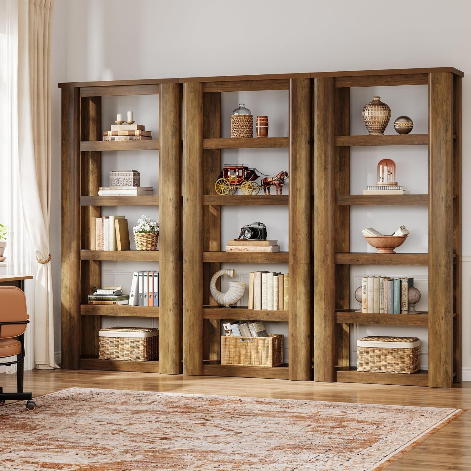 Tribesigns Librería de 5 Niveles, Estantería de Almacenamiento Estantes de Almacenamiento