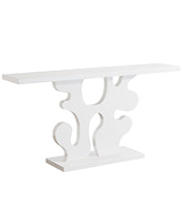 Tribesigns Mesa consola moderna para entrada, Estrecha de madera detrás del sofá para salón