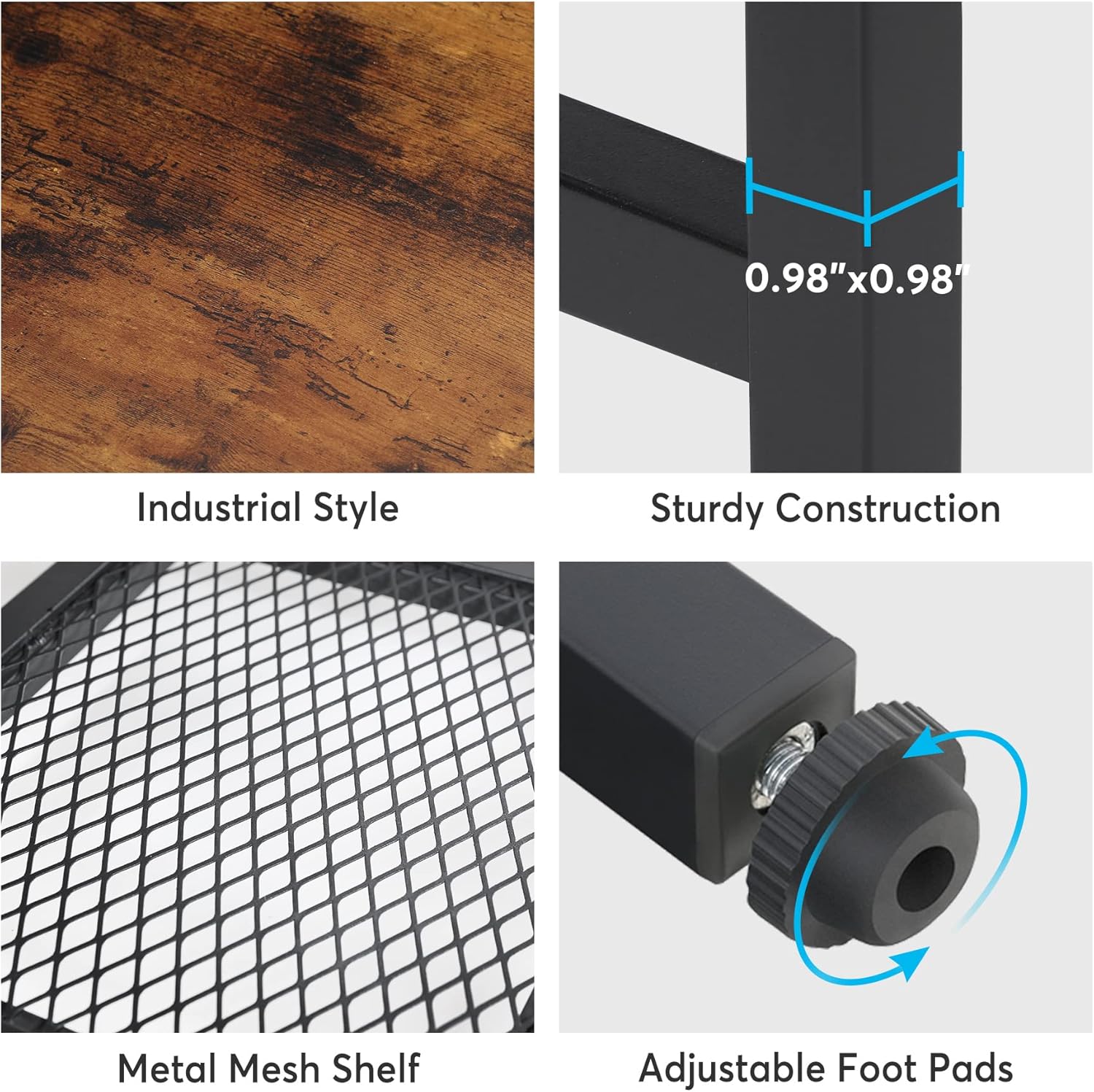 Tribesigns Supporto TV da 78 pollici, tavolo consolle multimediale per TV fino a 85 pollici
