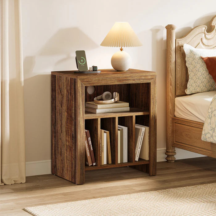 Tribesigns Mueble para tocadiscos, Mueble para guardar discos de vinilo
