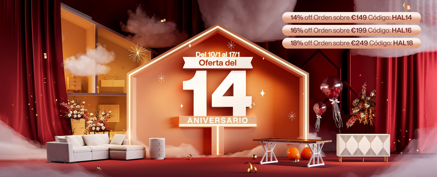 Tribesigns celebra su 14º aniversario con una venta de muebles con descuentos exclusivos