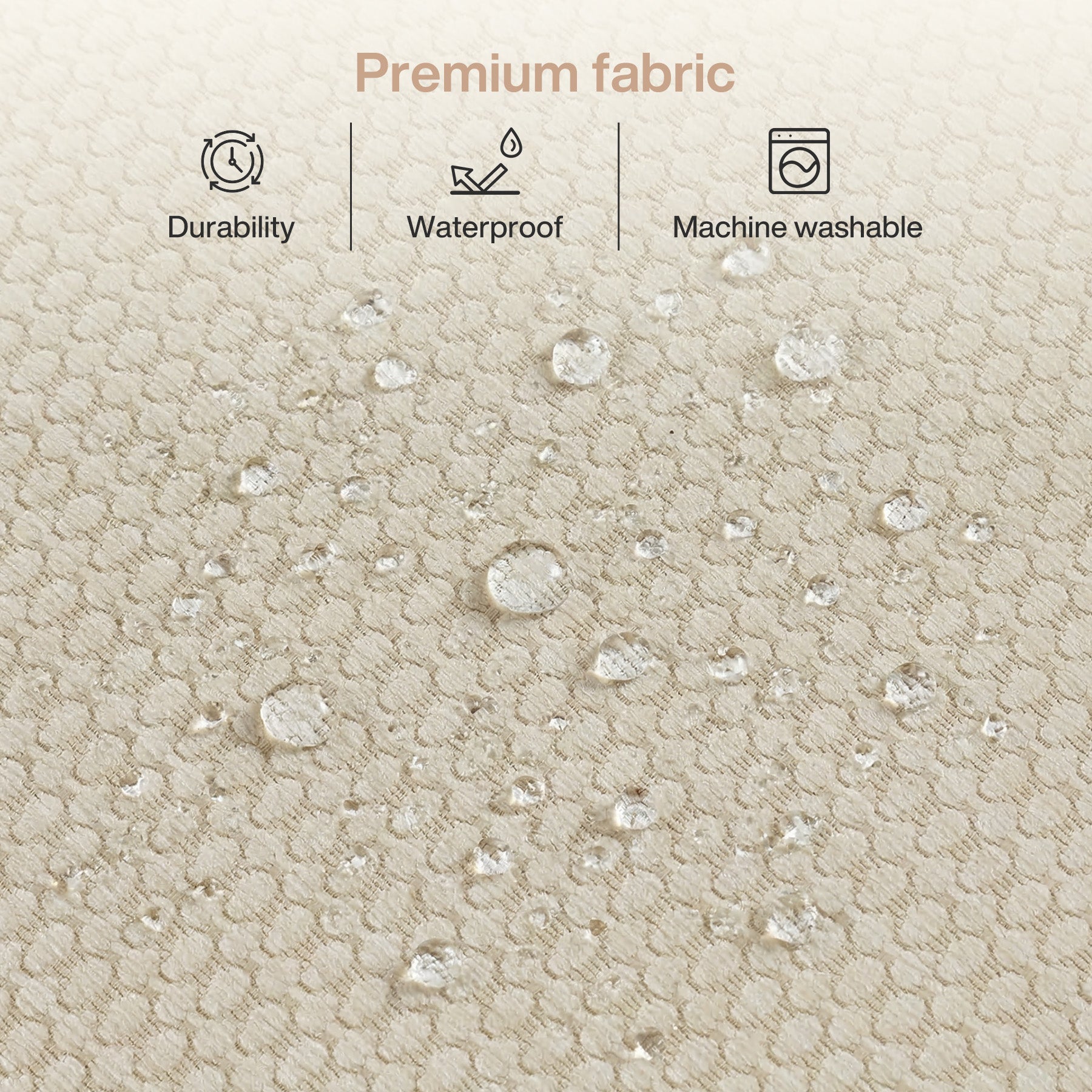 Tribesigns Tumbona de exterior, Sillón de patio con cojines y estructura de aluminio