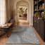Tribesigns Alfombra lavable para sala de estar – Suave de pelo corto y diseño abstracto, Estilo bohemio minimalista antideslizante