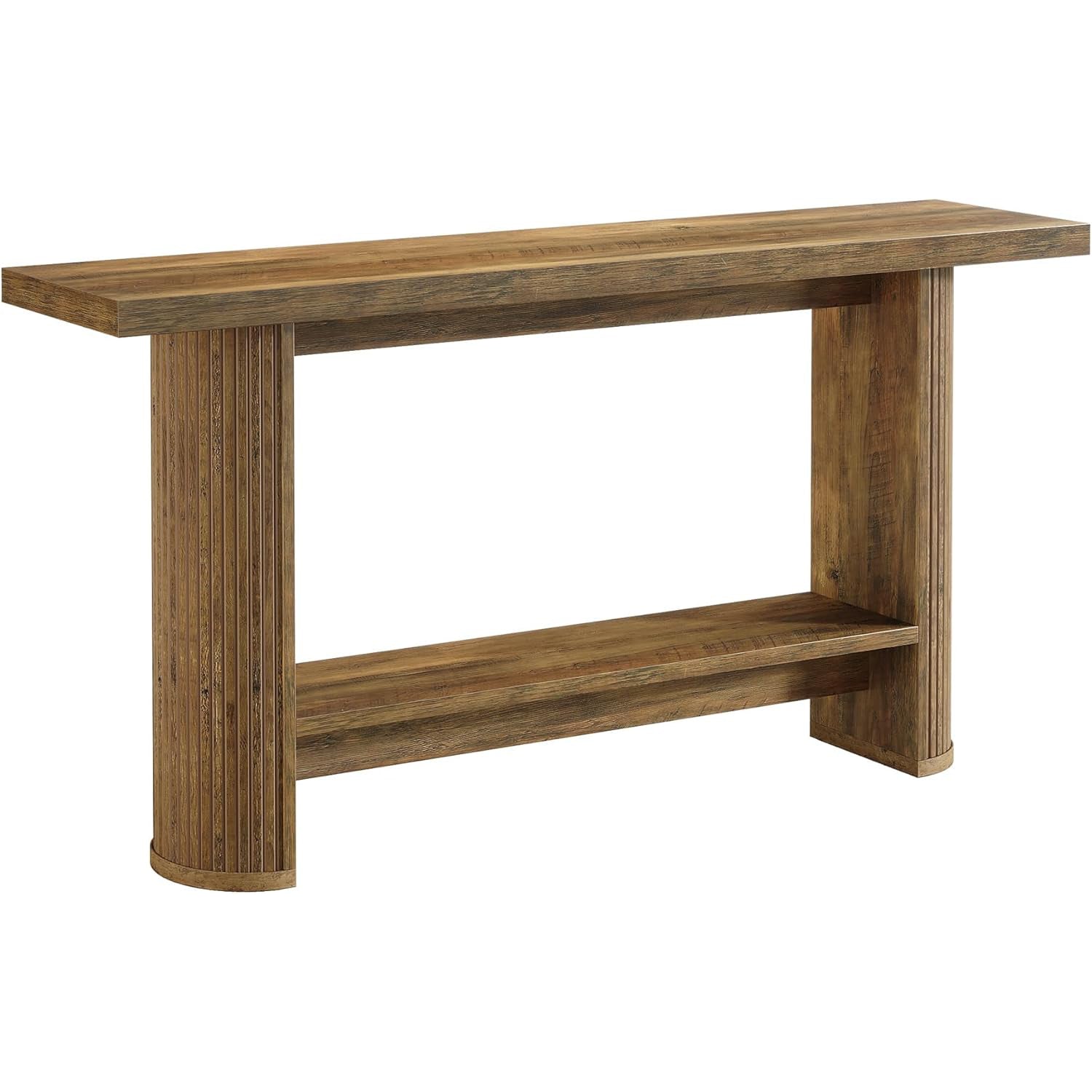 140cm Landhaus-Konsolentisch - Schmaler Tisch für Flur & Couch