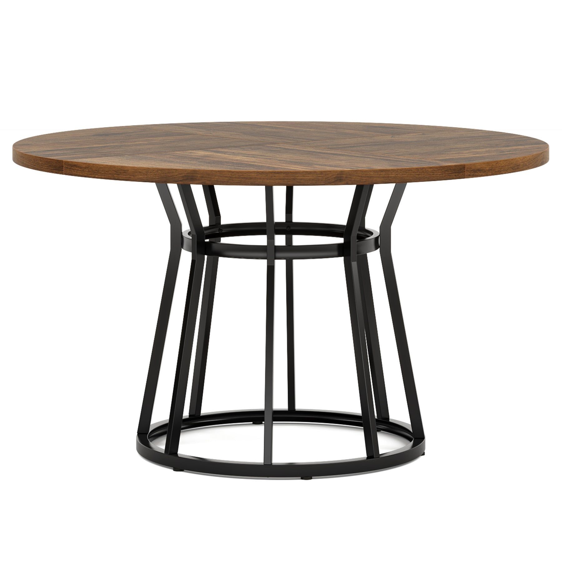 Tribesigns Mesa de Comedor Redonda para 4 Personas, Mesa de Comedor Círculo