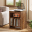 Tribesigns Mueble para tocadiscos, Mueble para guardar discos de vinilo