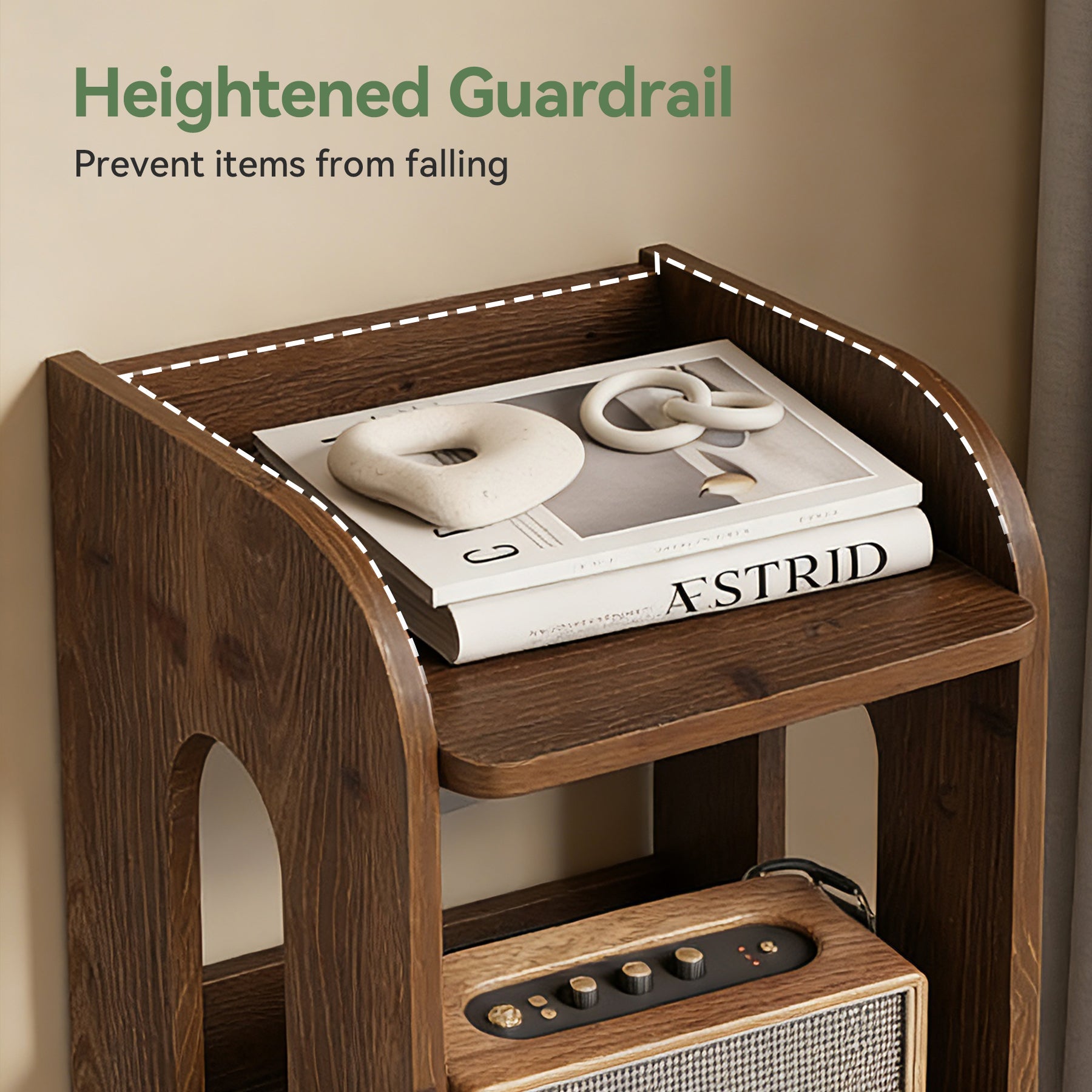 Tribesigns Zapatero independiente de 6 niveles de madera maciza, Organizador de zapatos estrecho