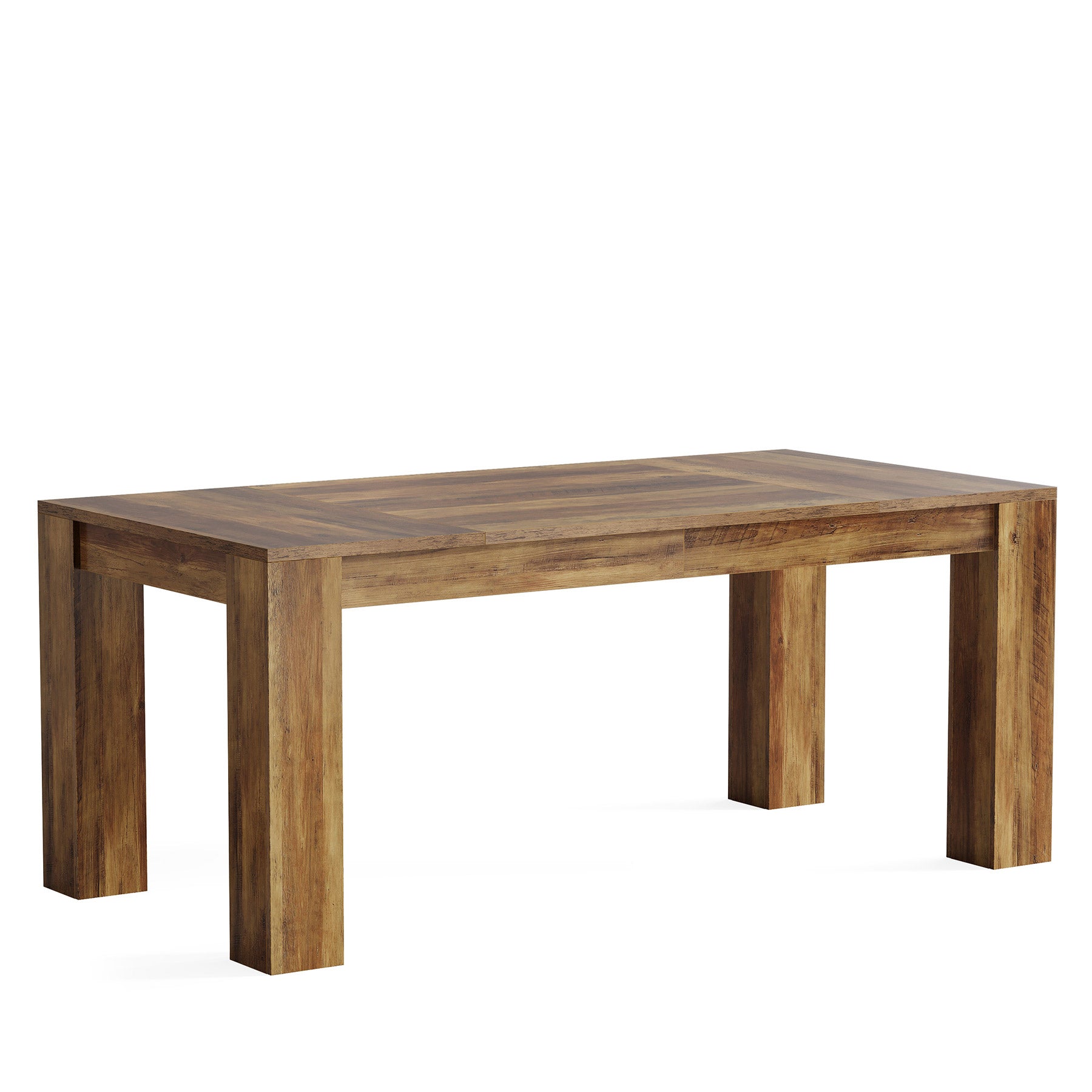 Tribesigns Mesa de comedor rectangular de 63 pulgadas para 4 a 6 personas