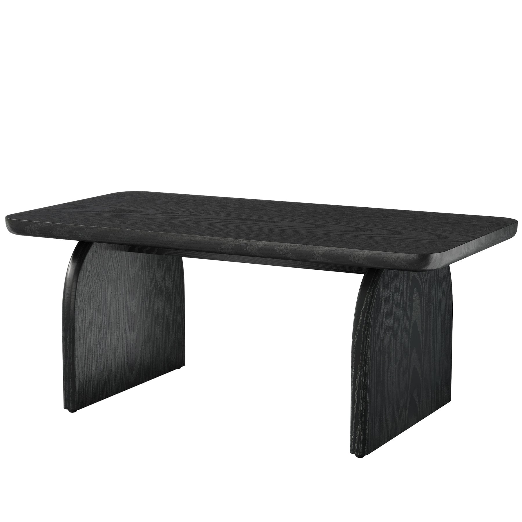 Tribesigns Mesa de centro de 120 cm, Mesa de centro de estilo rústico Mesa baja de cóctel y té