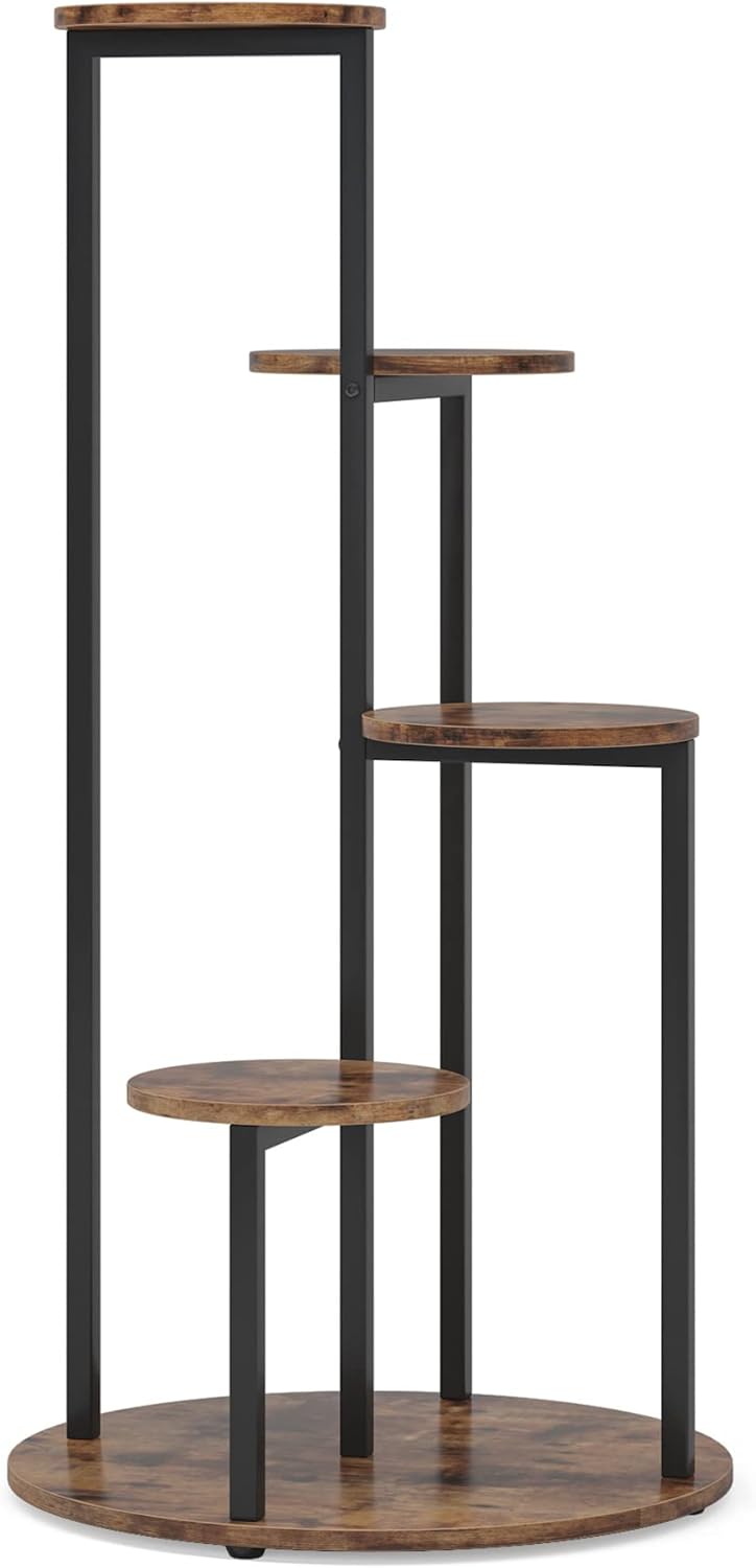 Tribesigns Soporte para plantas, Estante para plantas de interior Soporte decorativo para macetas