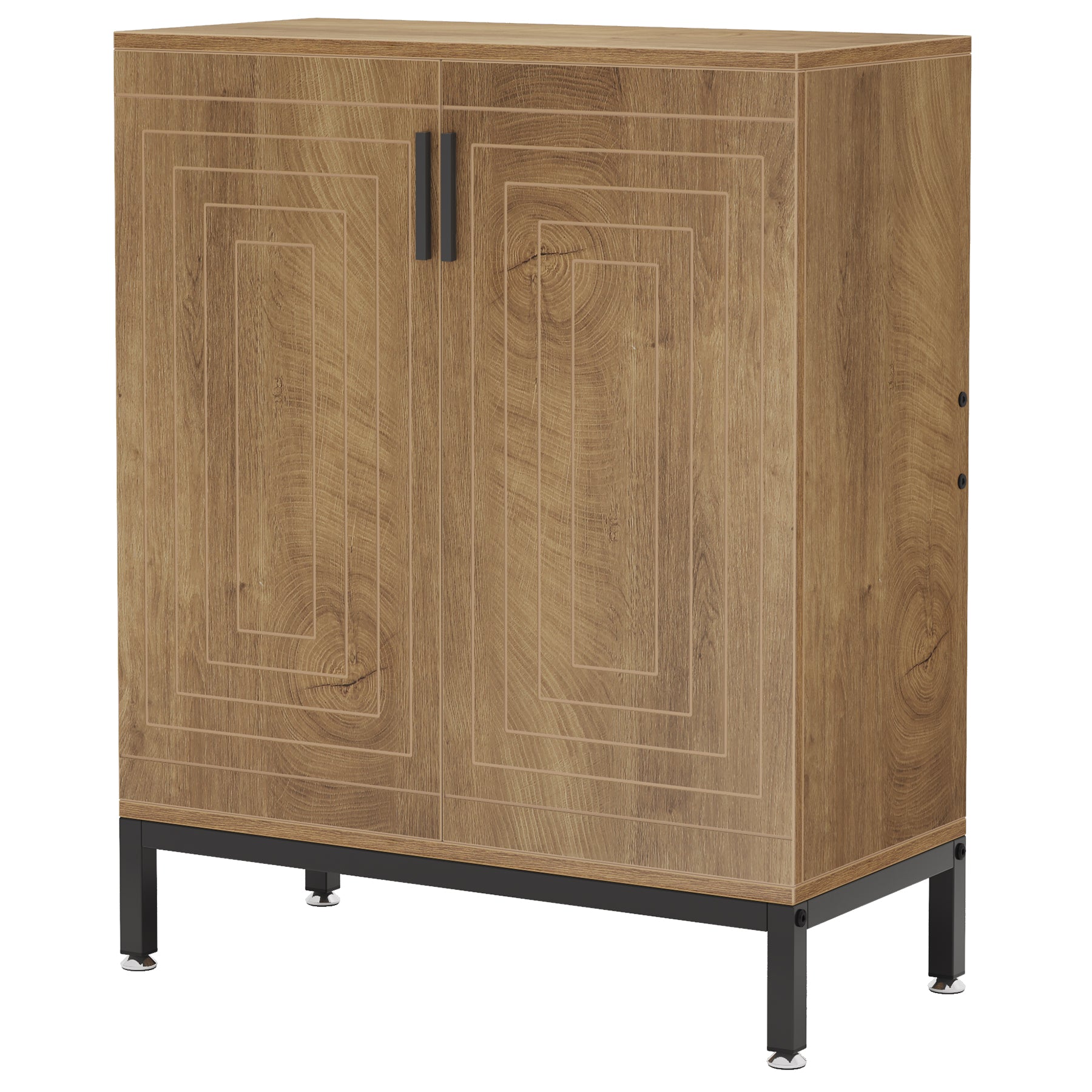 Tribesigns Zapatero, 20 pares de armarios modernos de almacenamiento de zapatos con puertas