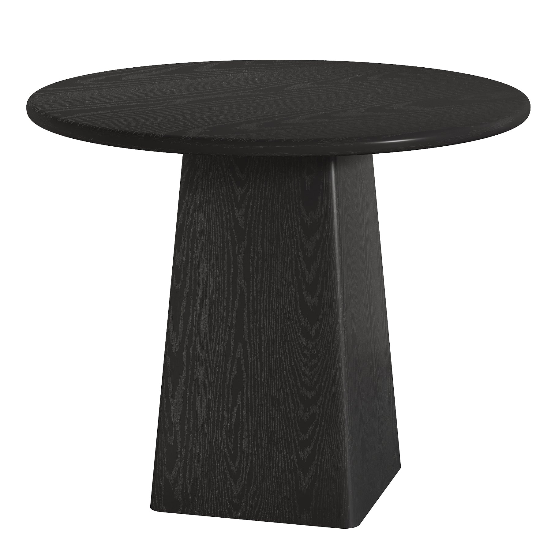 Tribesigns Mesa de comedor de 80 cm, mesa de cocina redonda para 2-4 personas