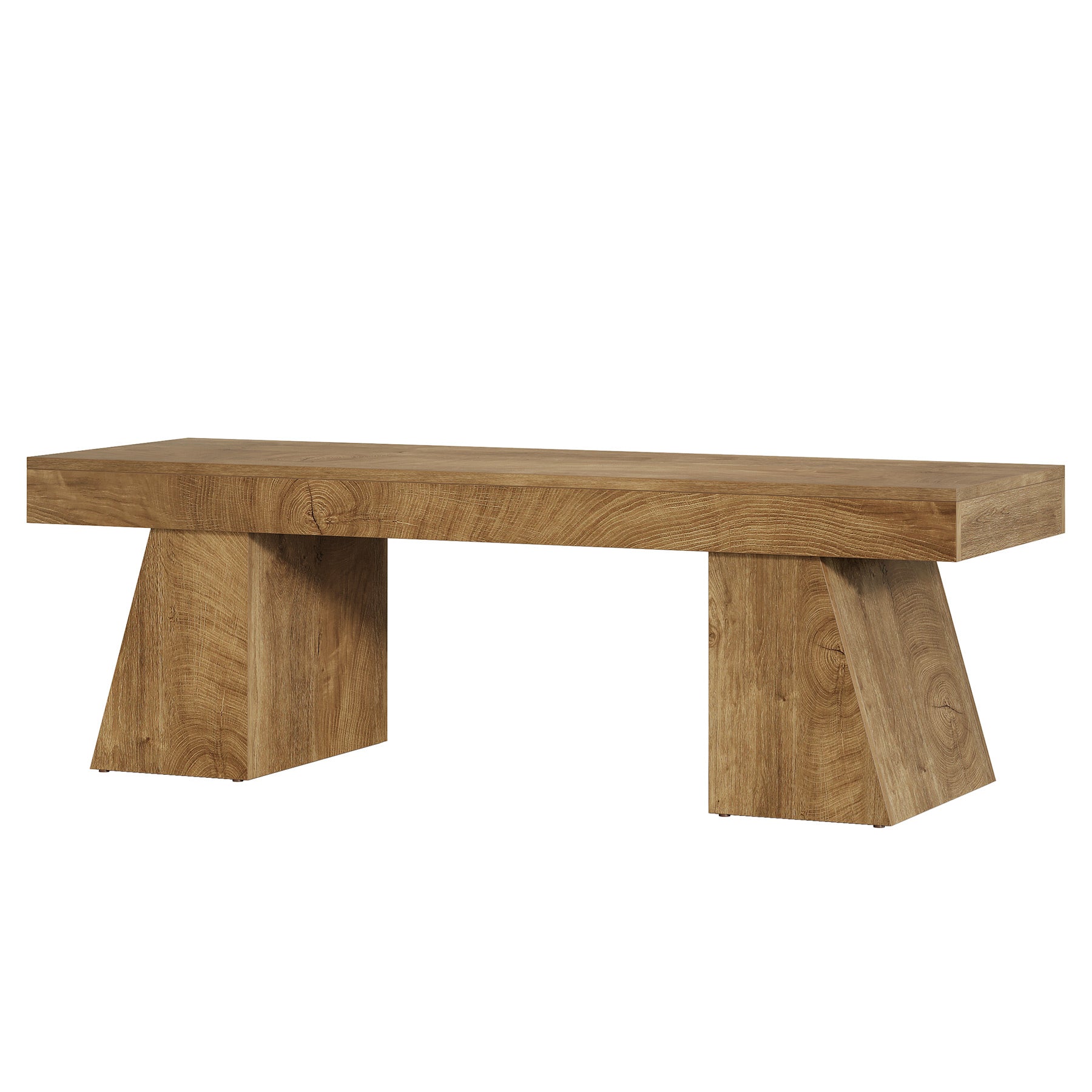 Tribesigns Mueble bajo para TV de 160 cm para televisores de hasta 75 pulgadas, Mueble para TV con base geométrica