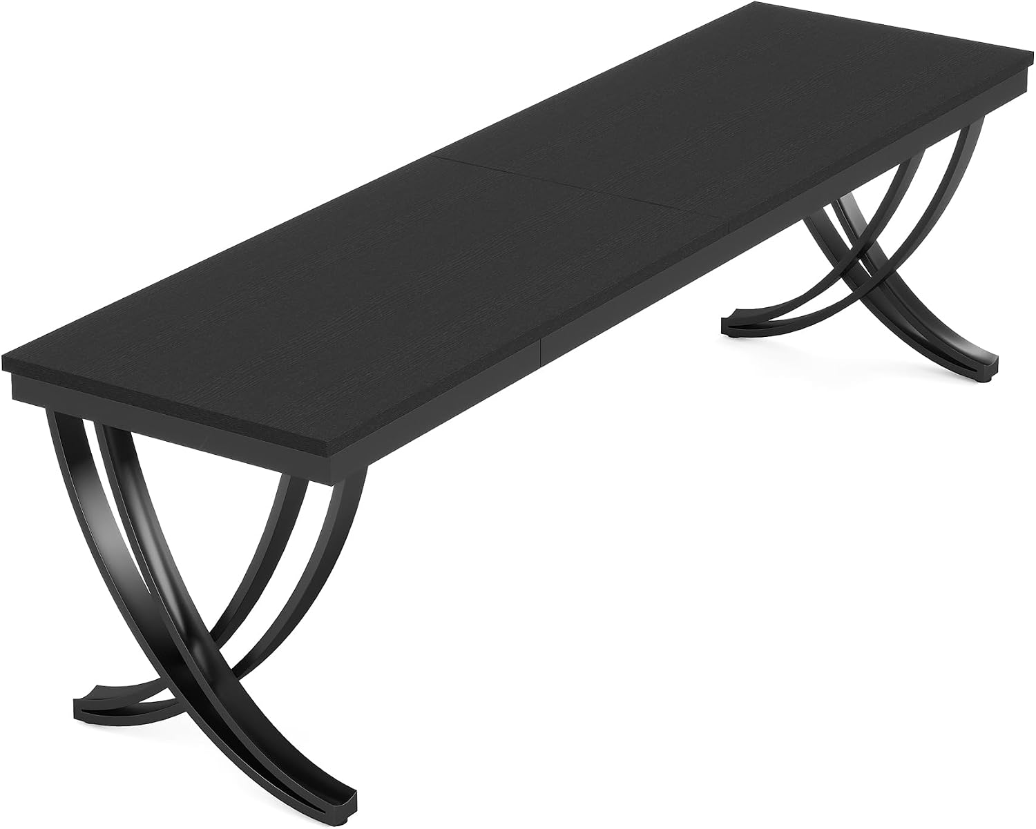 Tribesigns Escritorio para computadora, Mesa de computadora de Escritorio Doble Largo para Dos