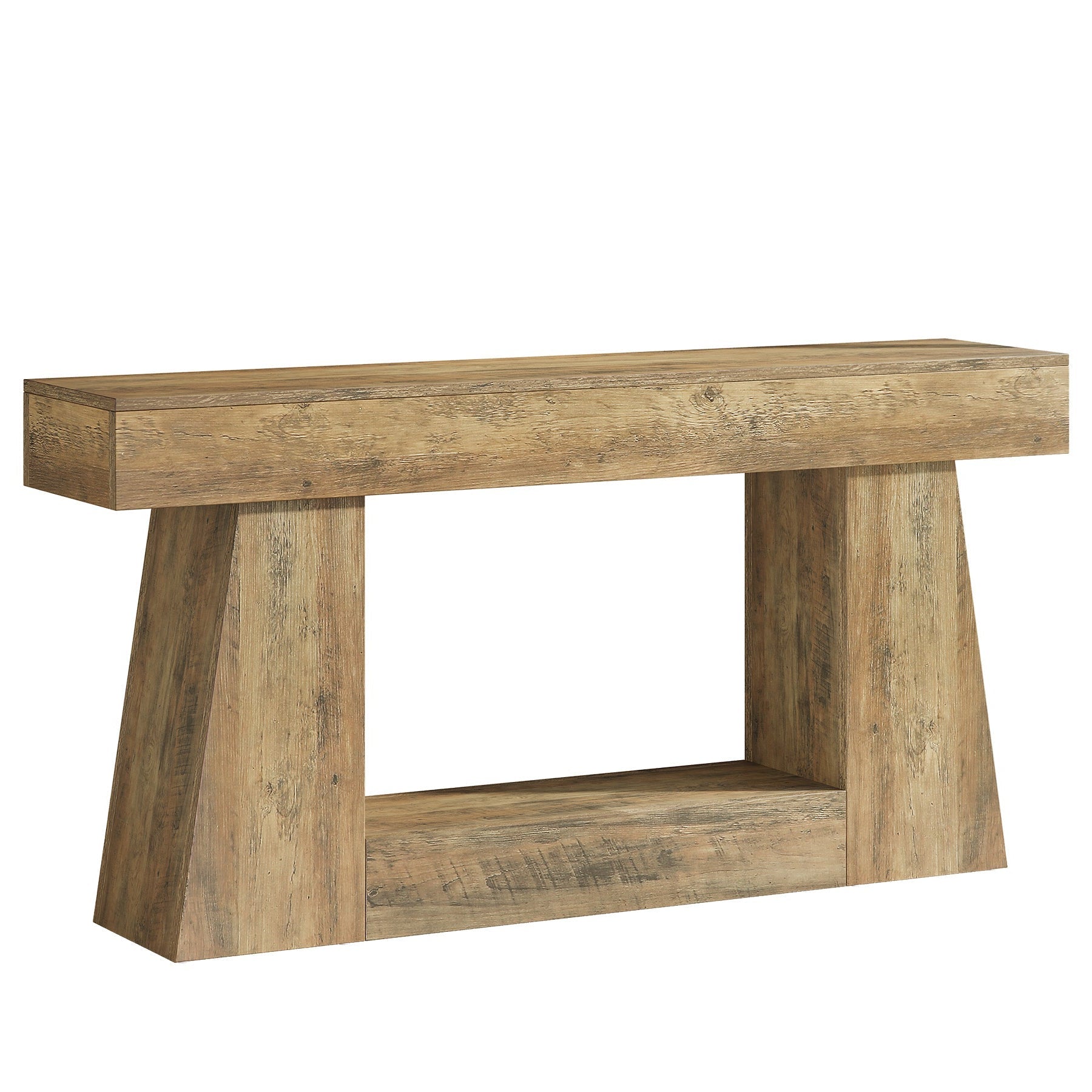 63" Console Table, Wooden Sofa Table Hallway Table Tribesigns