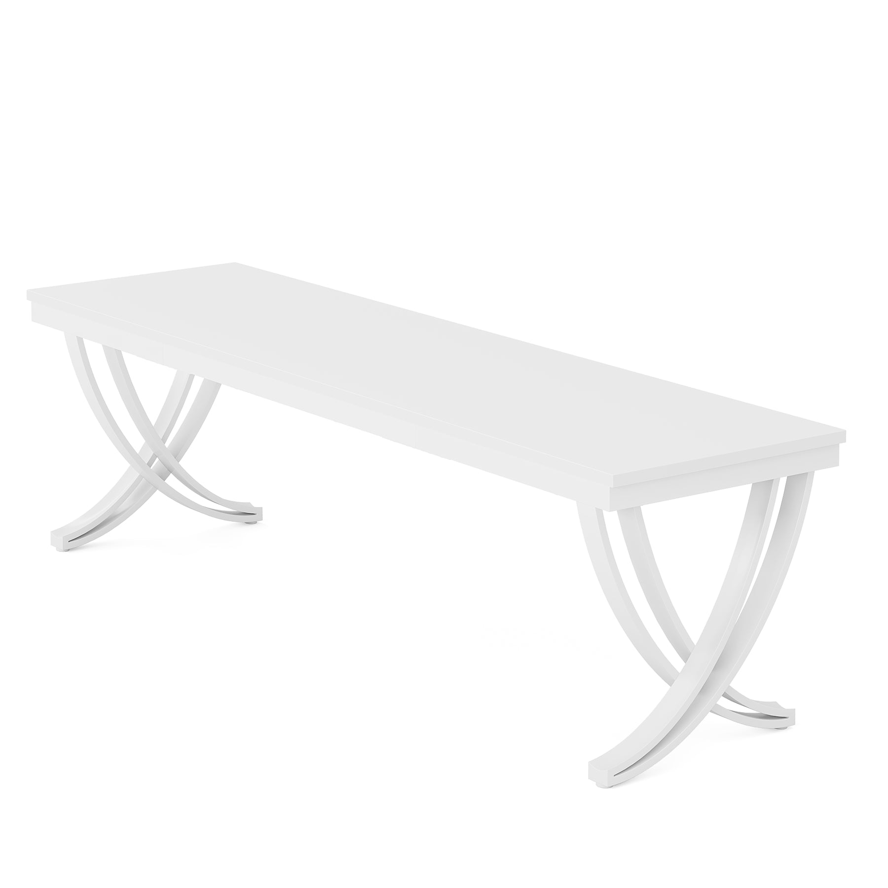 Tribesigns Escritorio para computadora, Mesa de computadora de Escritorio Doble Largo para Dos