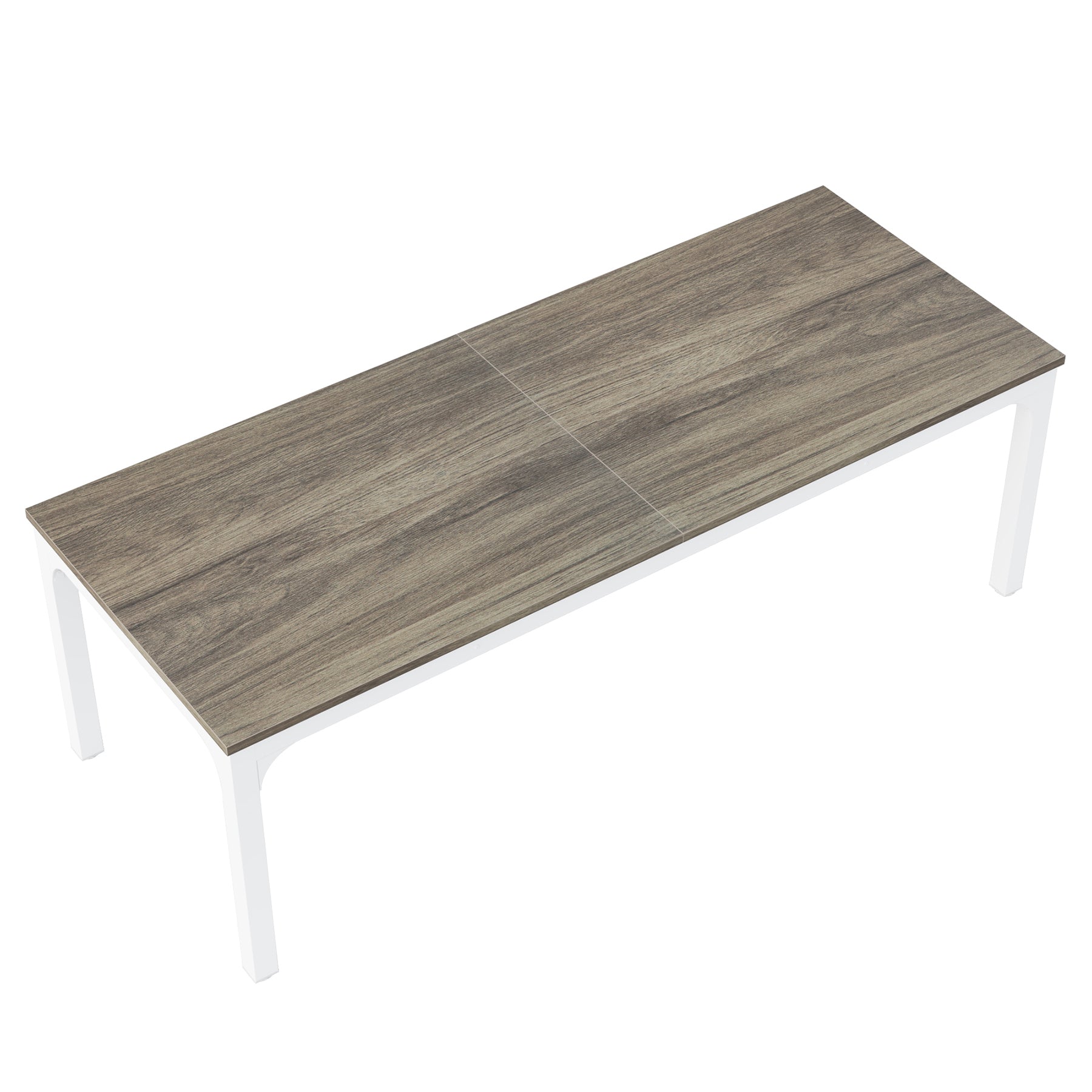 Tribesigns Mesa de comedor vintage, Muebles de comedor para 6 a 8 personas