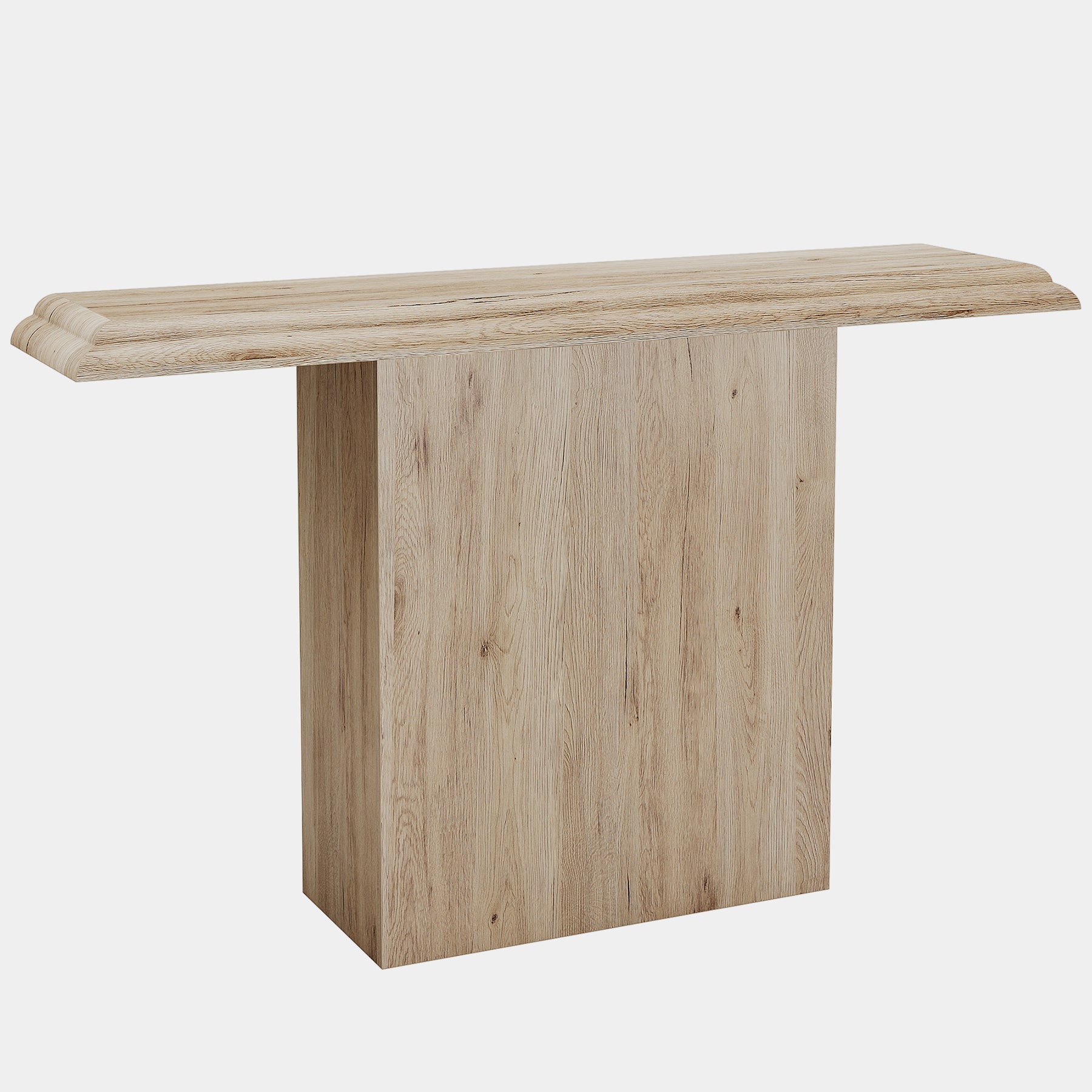 Tribesigns Mesa consola de 105 cm, Estilo rústico para entrada y sofá