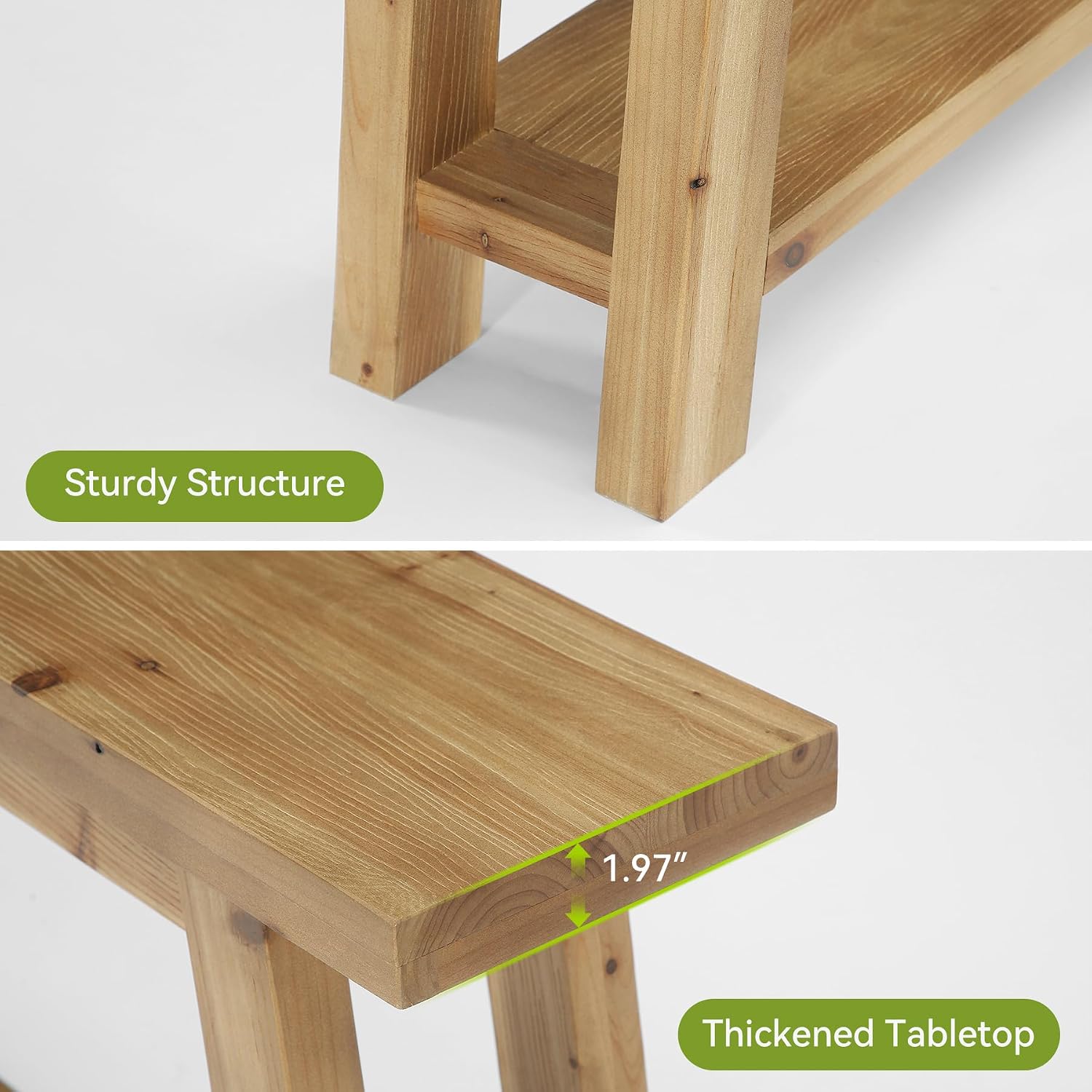 Mueble bajo para TV de madera maciza de 180 cm para televisores de 65 a 80 pulgadas