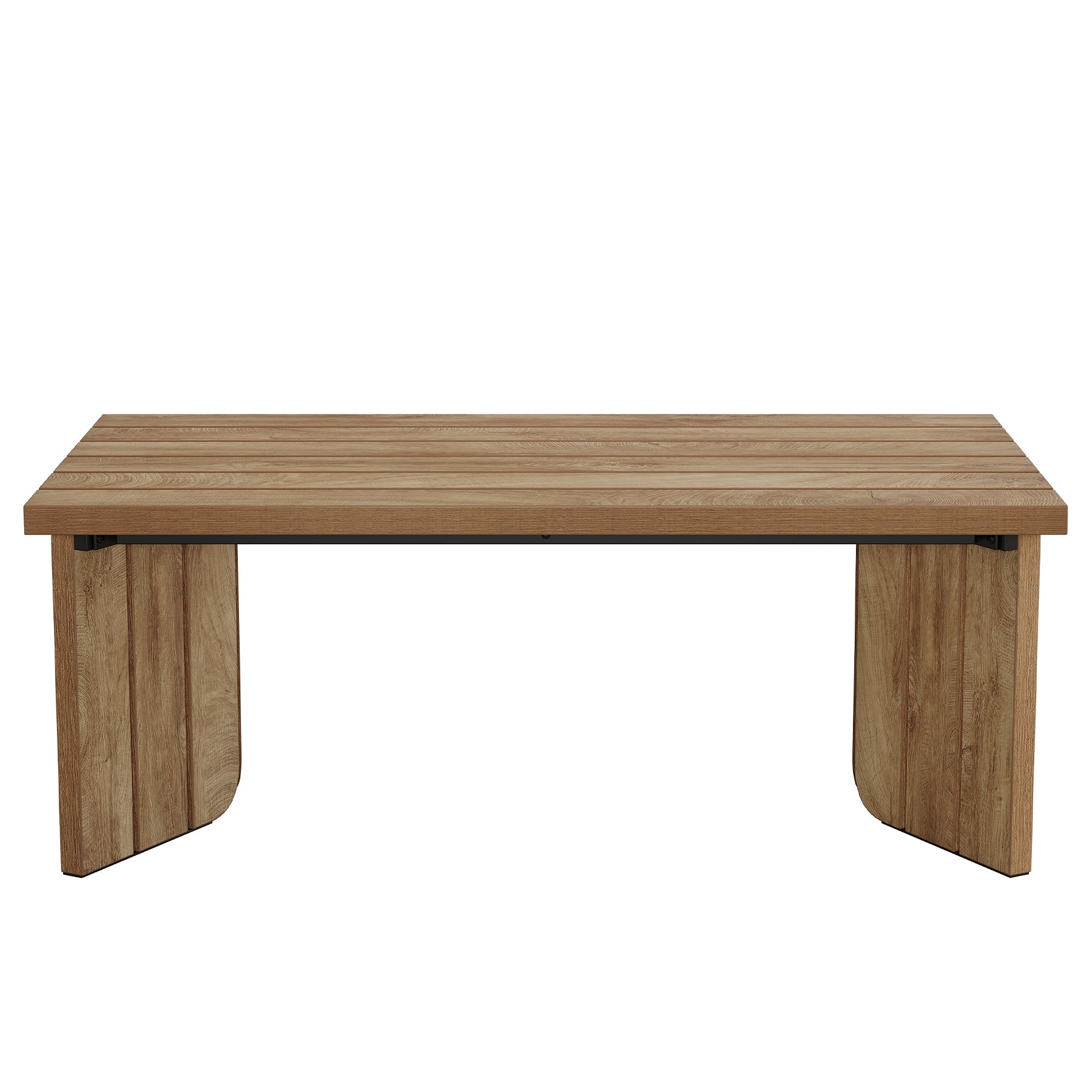 Tribesigns Mesa auxiliar rectangular, Mesa central para sala de estar