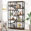 Tribesigns Librería Industrial Etagere de 5 Niveles, estantes Altos Independientes