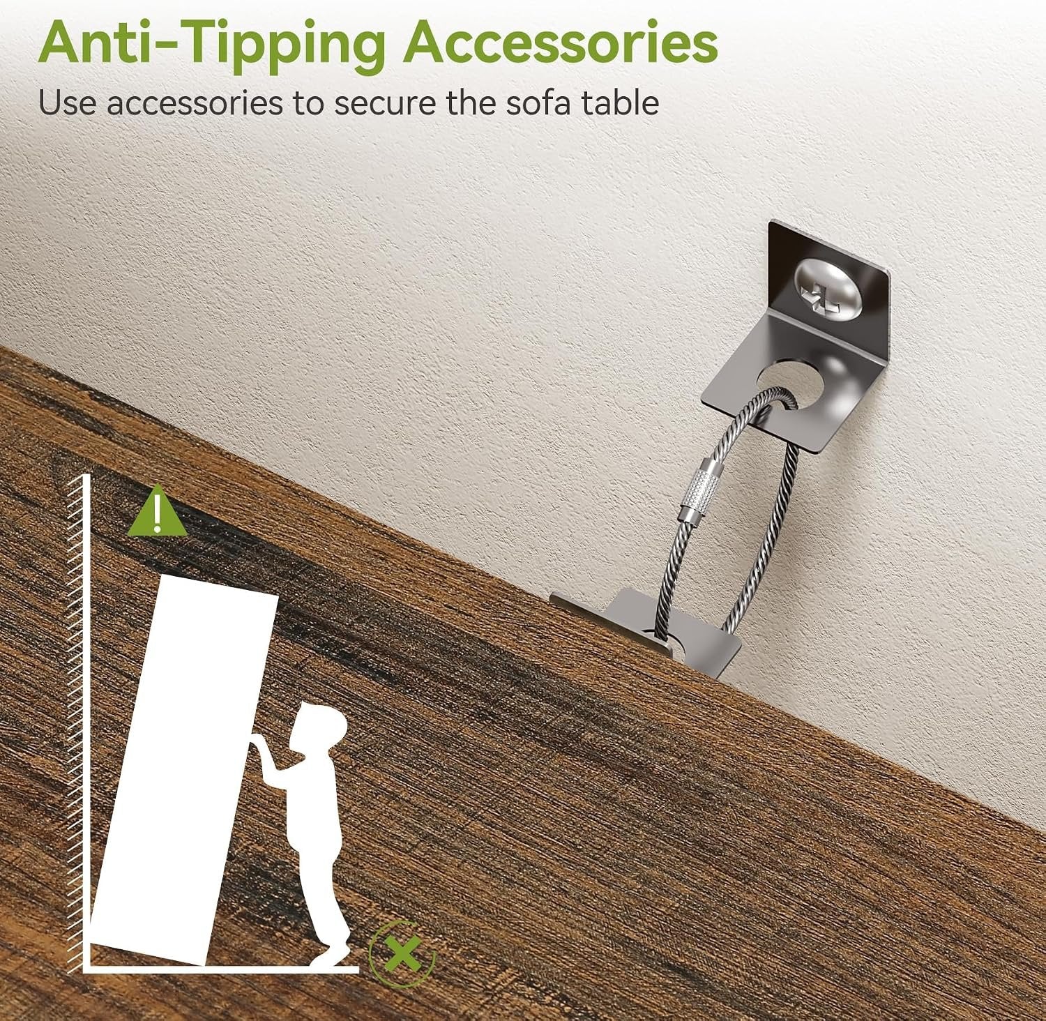 Tribesigns Mesa consola de 105 cm con almacenamiento, ideal para la entrada, mesa de centro estrecha para colocar detrás del sofá