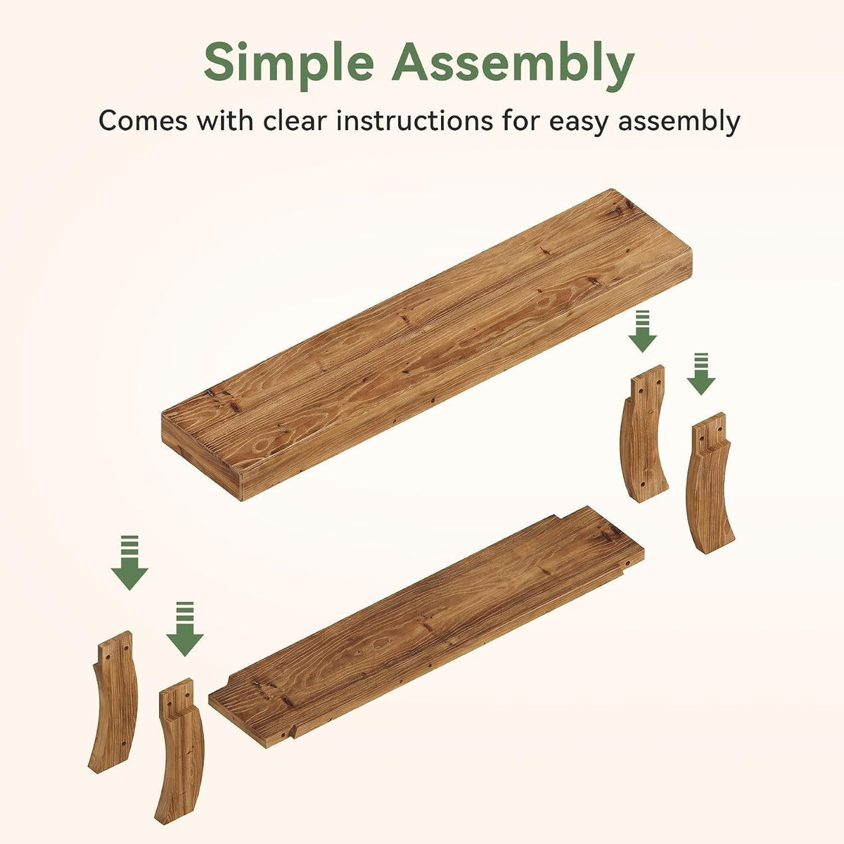 Tribesigns Banco zapatero de 160 cm de madera maciza, Banco para recibidor con estante de estilo rústico