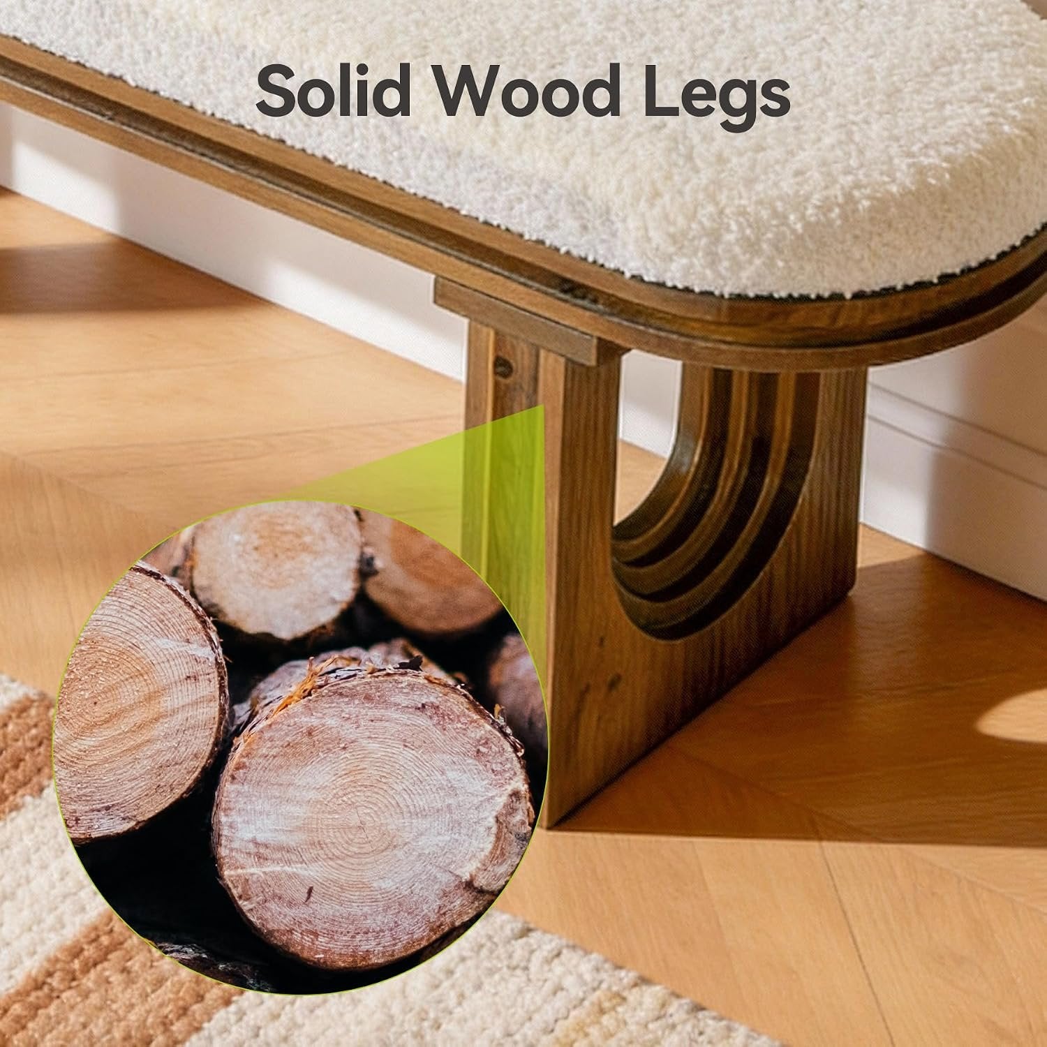 Banco de madera, banco moderno para recibidor, banco para zapatos, 120 x 30 x 45 cm, banco acolchado para recibidor