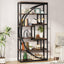 Tribesigns Estantería Industrial Etagere de 5 Niveles, estantería de 70 Pulgadas de Alto con 8 estantes