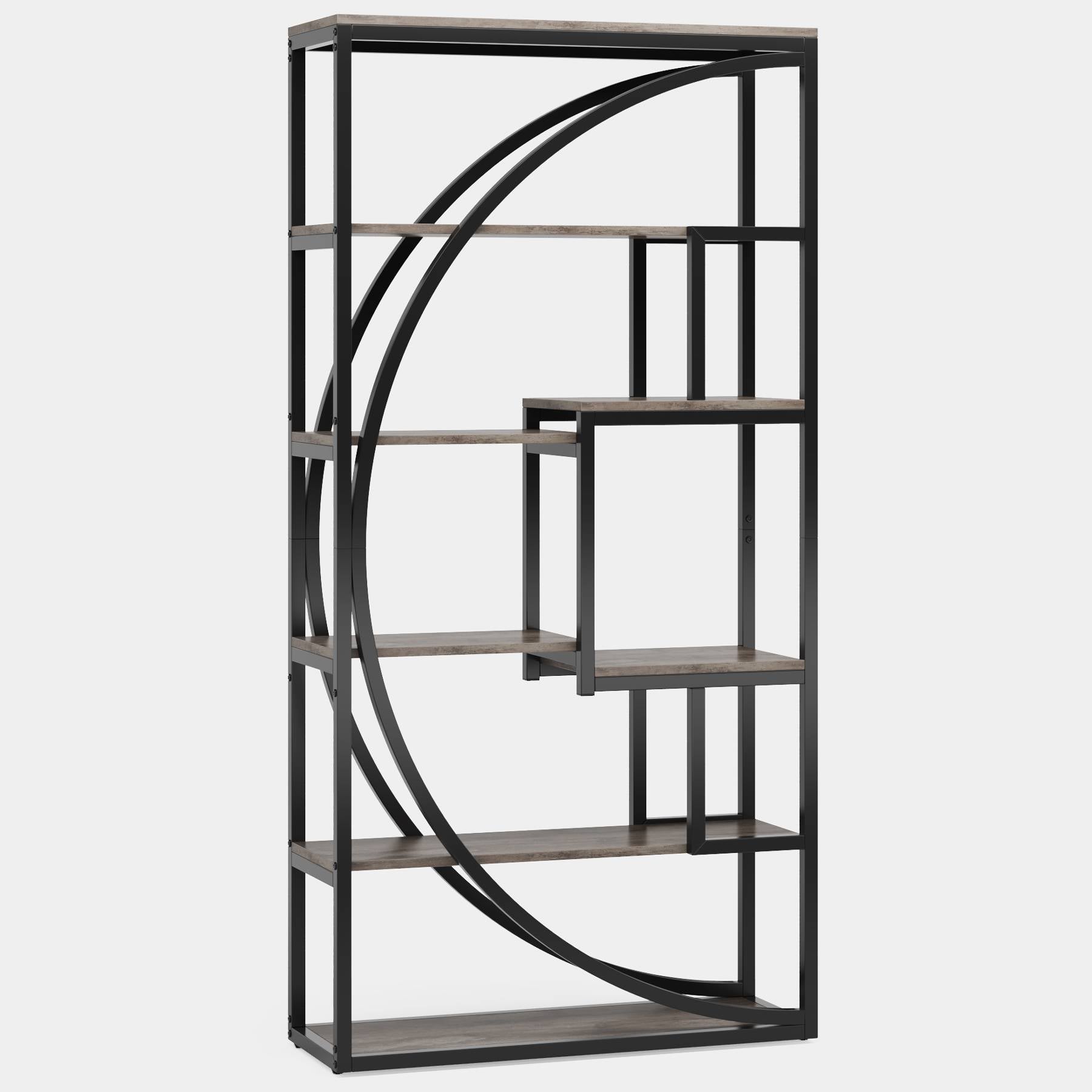 Tribesigns Estantería Industrial Etagere de 5 Niveles, estantería de 70 Pulgadas de Alto con 8 estantes